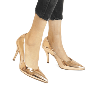 1184.1156 Vizzano Zapatilla alta Sintético Oro rosa
