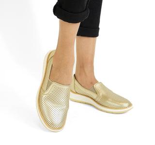 119302 Flexi Cerrado Piel Oro