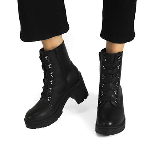 119601 Flexi Botin Piel Negro
