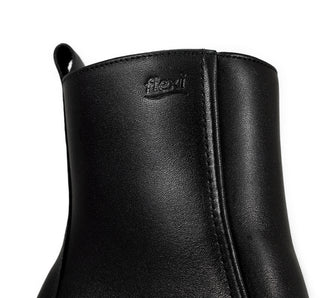 119606 Flexi Botin Piel Negro