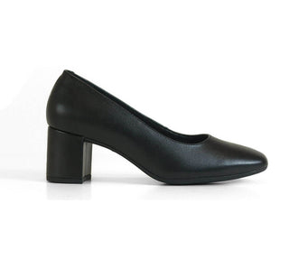 119702 Flexi Zapatilla media Piel Negro
