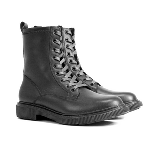 121002 Flexi Botin Piel Negro