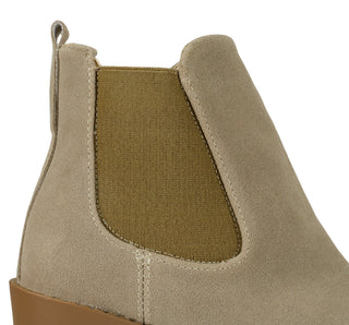 12311 Ambishoes Botin Gamuza / ante Camel