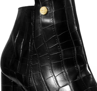 8-5550 Sarah studio Botin Drillo Negro