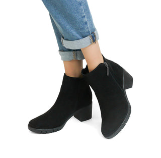 24801 Lady paulina Botin Durazno Negro