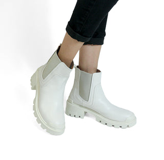 25602 Lady paulina Botin Sintético Blanco