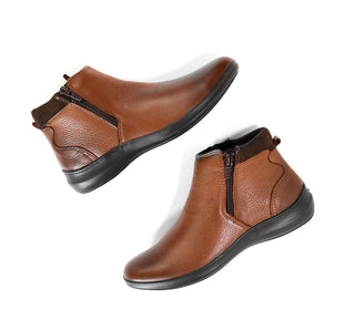 25913 Flexi Botin Piel Cafe