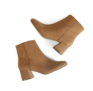 26001 Lady paulina Botin Durazno Camel