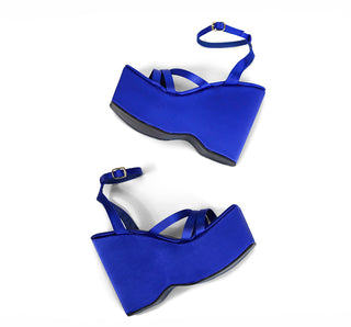3569 Sary Sandalia Shantung Azul