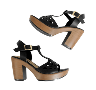 3736 Sando Sandalia Sintético Negro