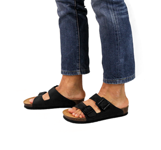 404201 Flexi Sandalia Piel Negro