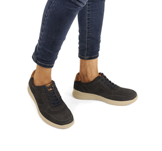 408204 Flexi Casual Piel Azul marino