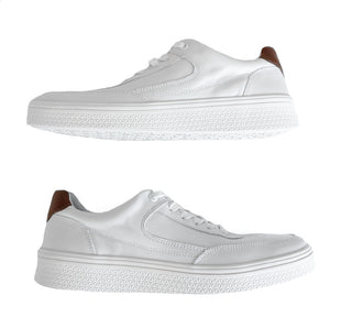 411901 Flexi Tenis Piel Blanco