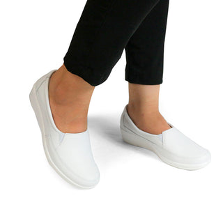 45607 Flexi Cerrado Piel Blanco