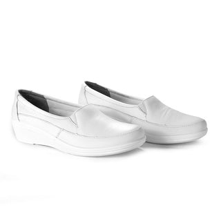 45607 Flexi Cerrado Piel Blanco