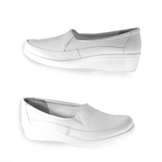 45607 Flexi Cerrado Piel Blanco