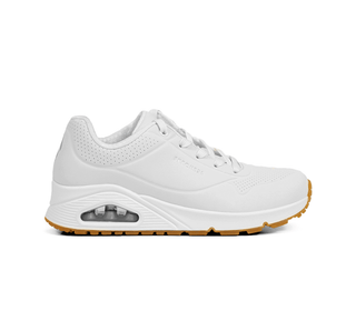 73690 Skechers Tenis Textil Blanco