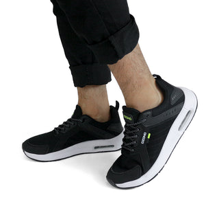 6231-01 Ozono Tenis Textil Negro