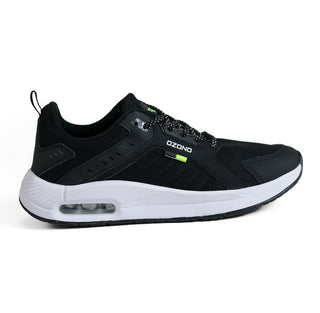 6231-01 Ozono Tenis Textil Negro