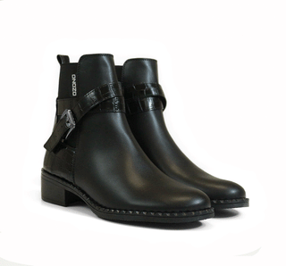 6248-01 Ozono Botin Sintético Negro