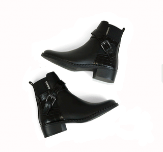 6248-01 Ozono Botin Sintético Negro
