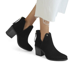 6271-02 Ozono Botin Sintético Negro