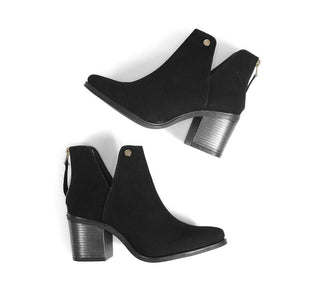 6271-02 Ozono Botin Sintético Negro