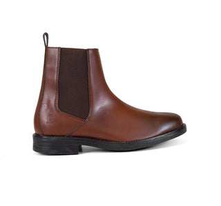 654702 Ozono Botin Sintético Cafe