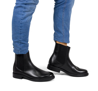 654702 Ozono Botin Sintético Negro