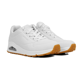 73690 Skechers Tenis Textil Blanco