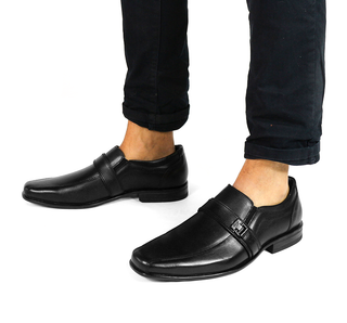 90712 Flexi Vestir Piel Negro