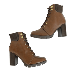 9074.103 Beira rio Botin Sintético Camel