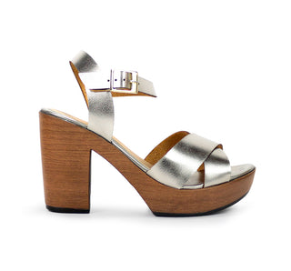 3701 Sando Sandalia Sintético Inox