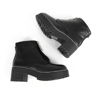 ZOE Seven7 Botin Sintético Negro