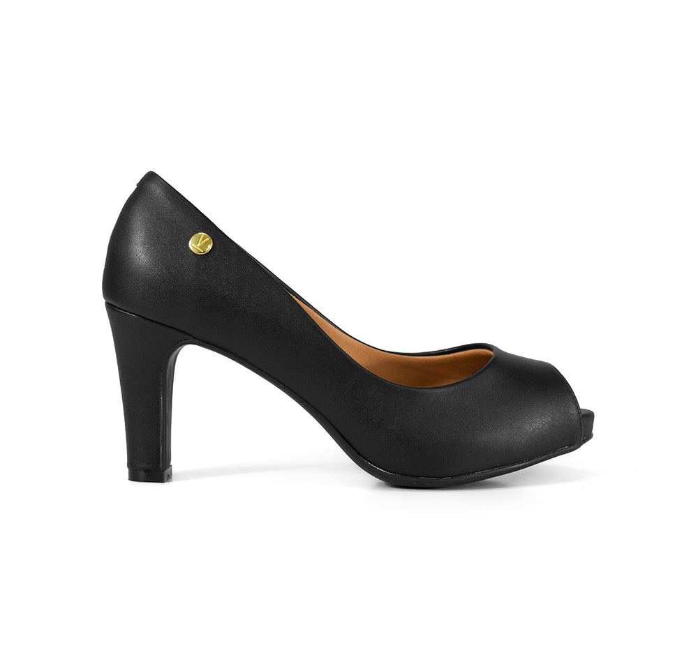 Sandalia peep cheap toe vizzano