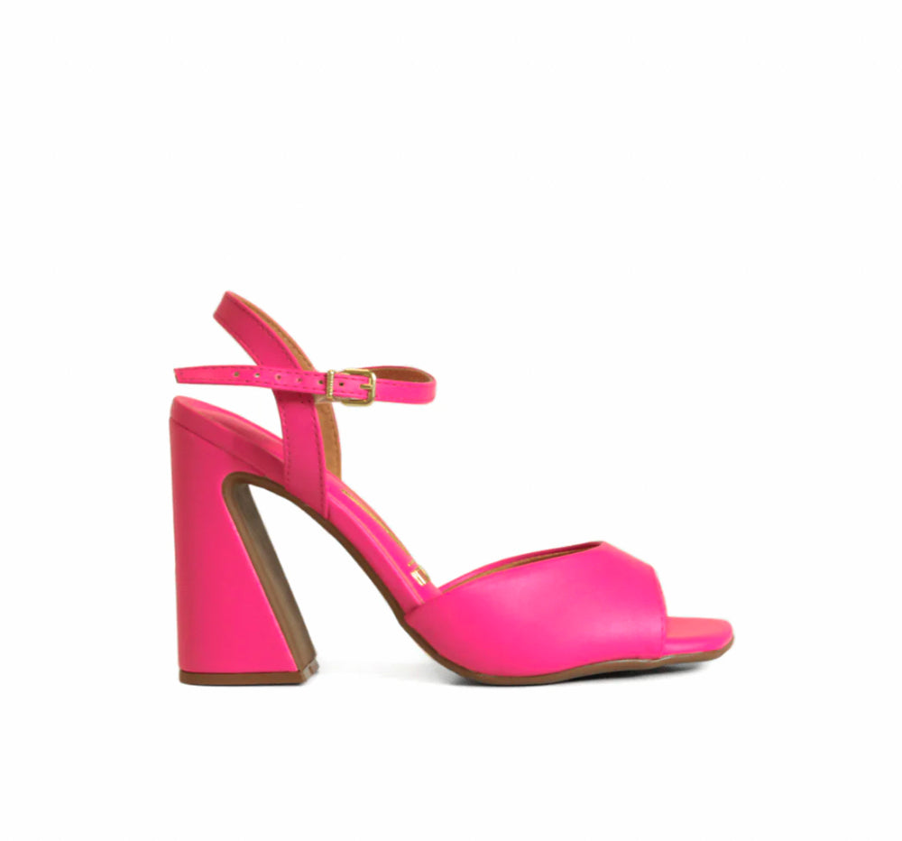 Sandália hot sale pink vizzano